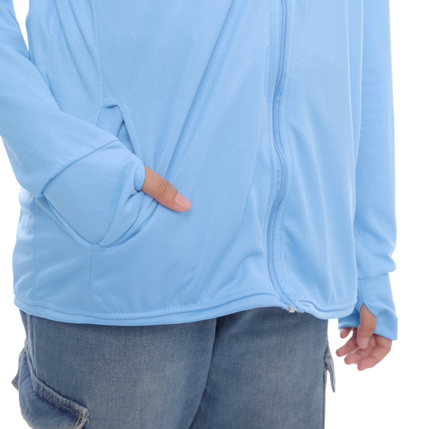 Jaket Olahraga Mesh UV Protection