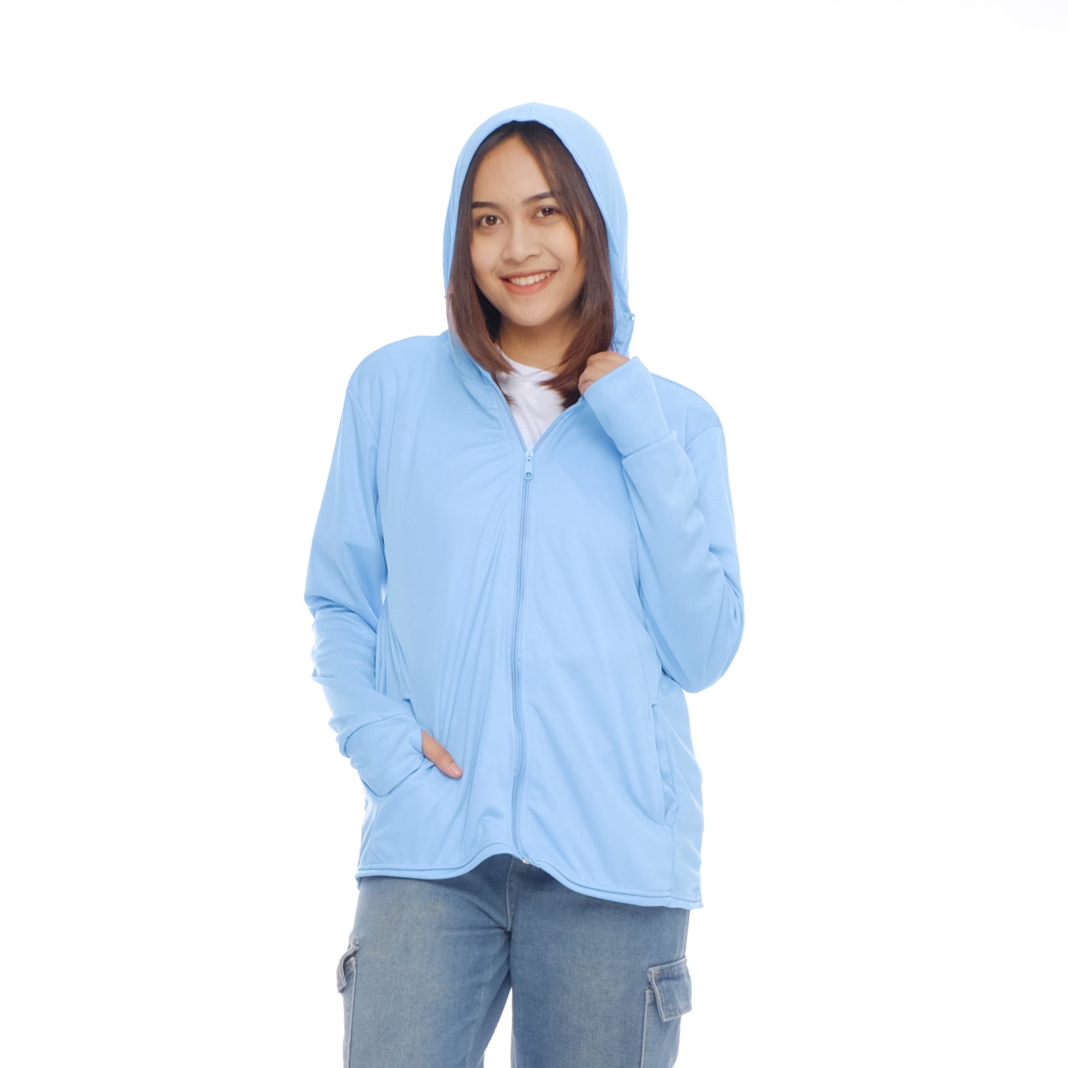 Jaket Olahraga Mesh UV Protection