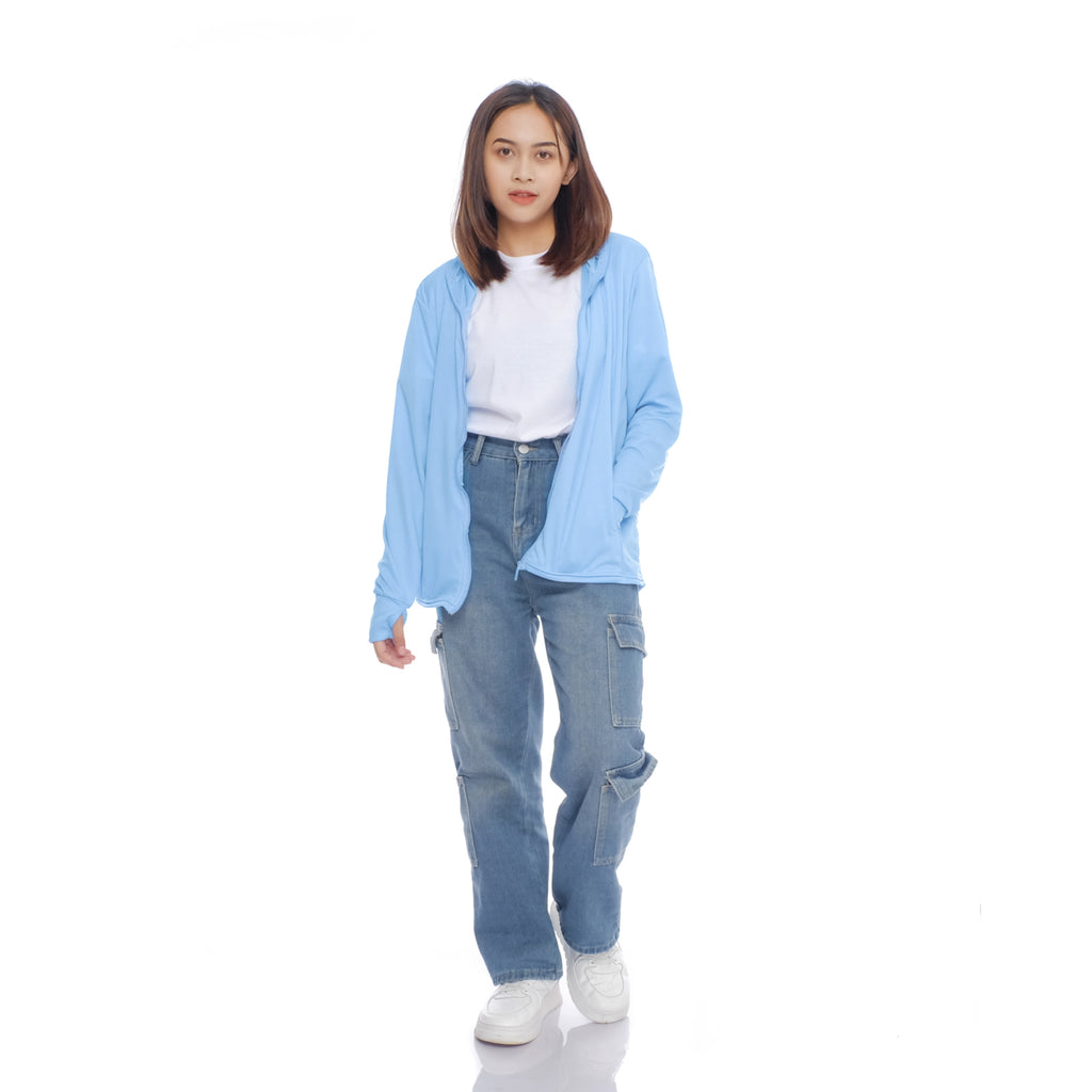 Jaket Olahraga Mesh UV Protection
