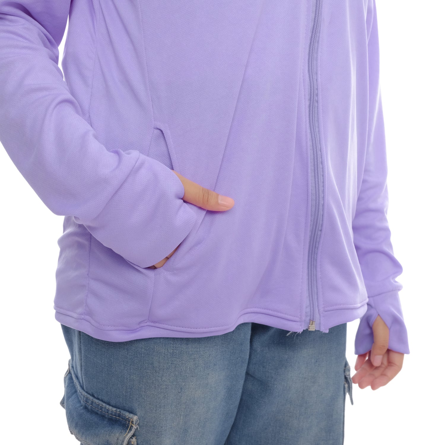 Jaket Olahraga Mesh UV Protection