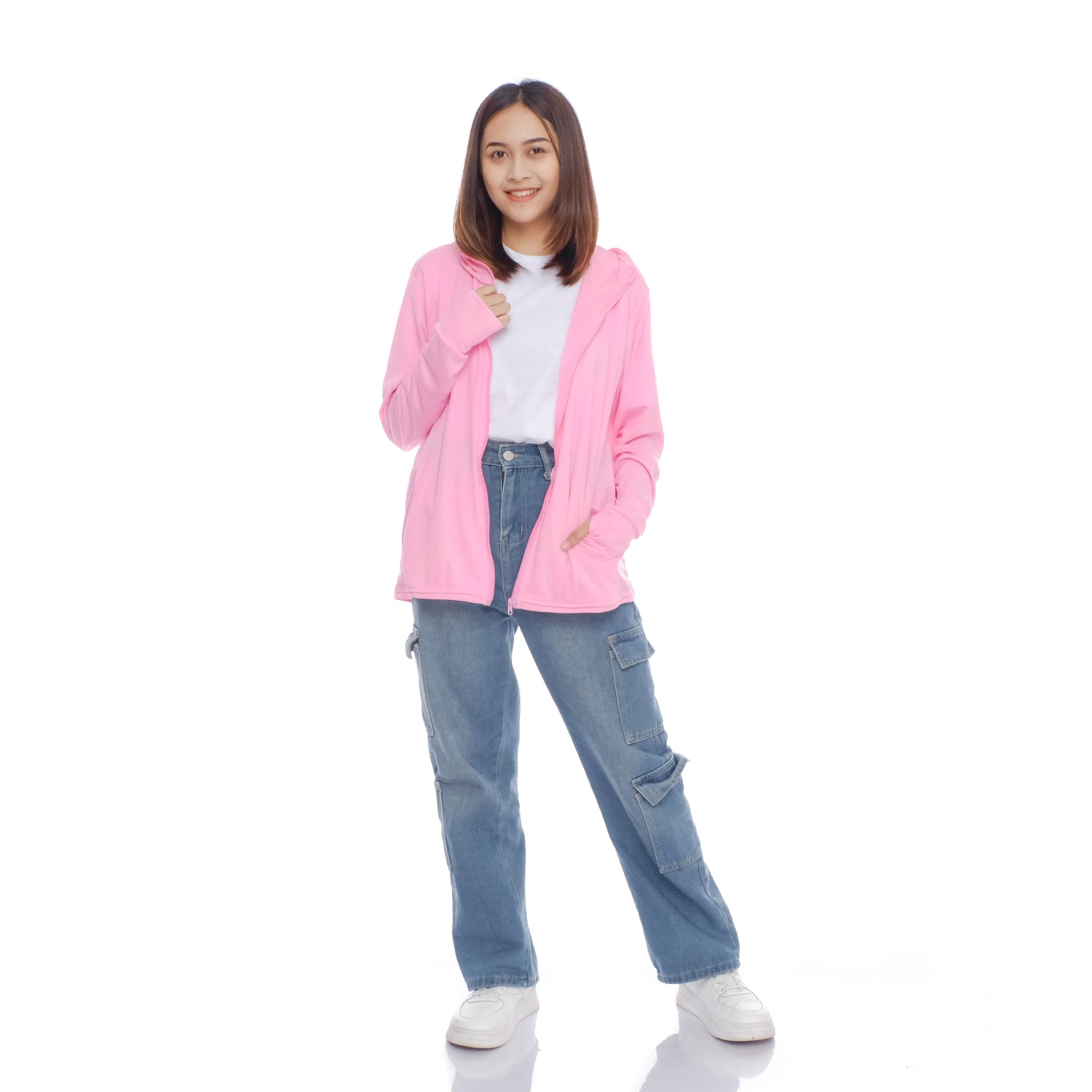 Jaket Olahraga Mesh UV Protection