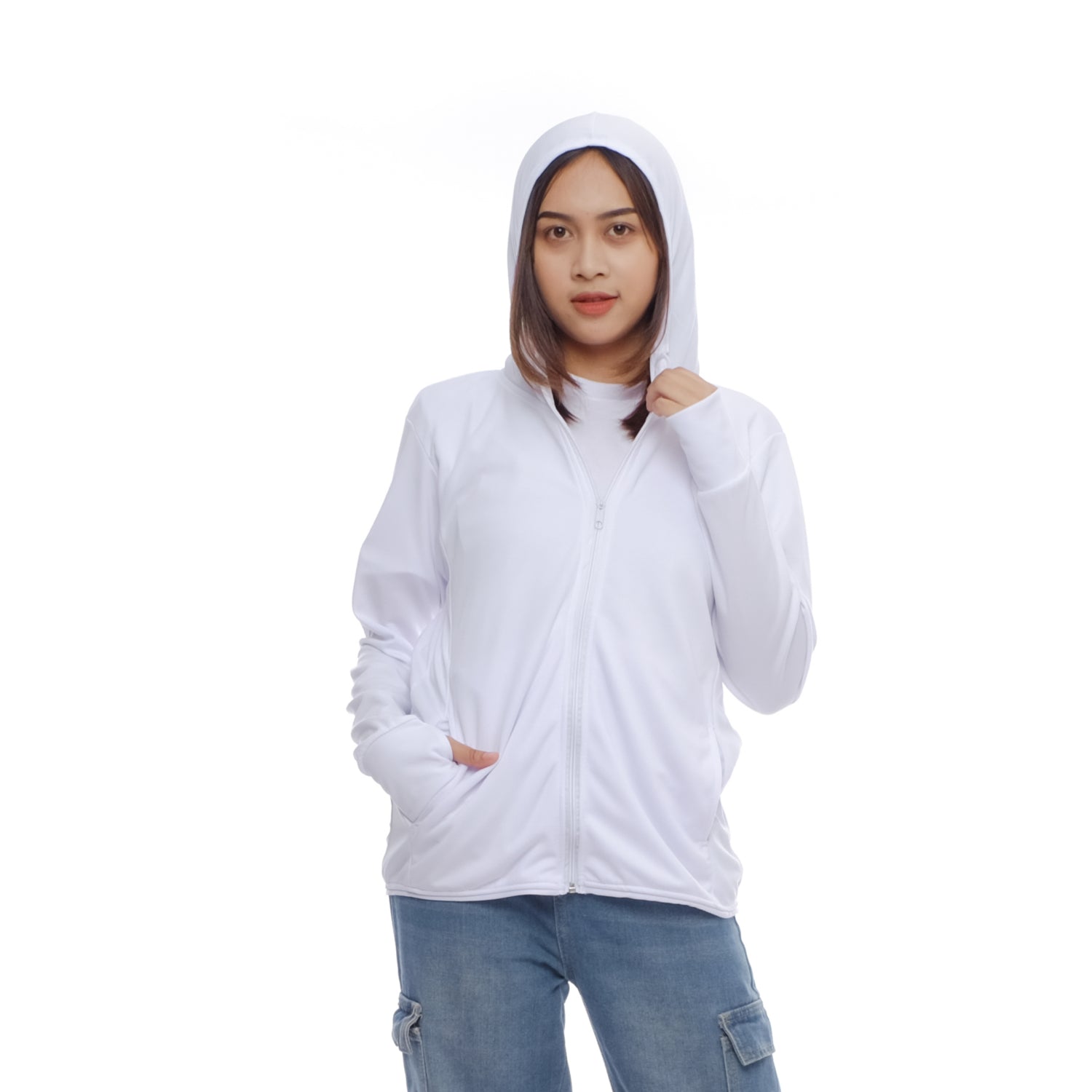 Jaket Olahraga Mesh UV Protection